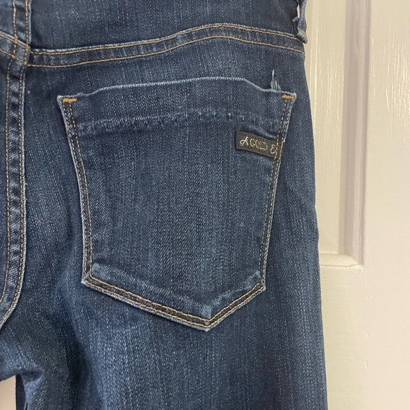 A Gold flare jeans 25 - Picture 2 of 4